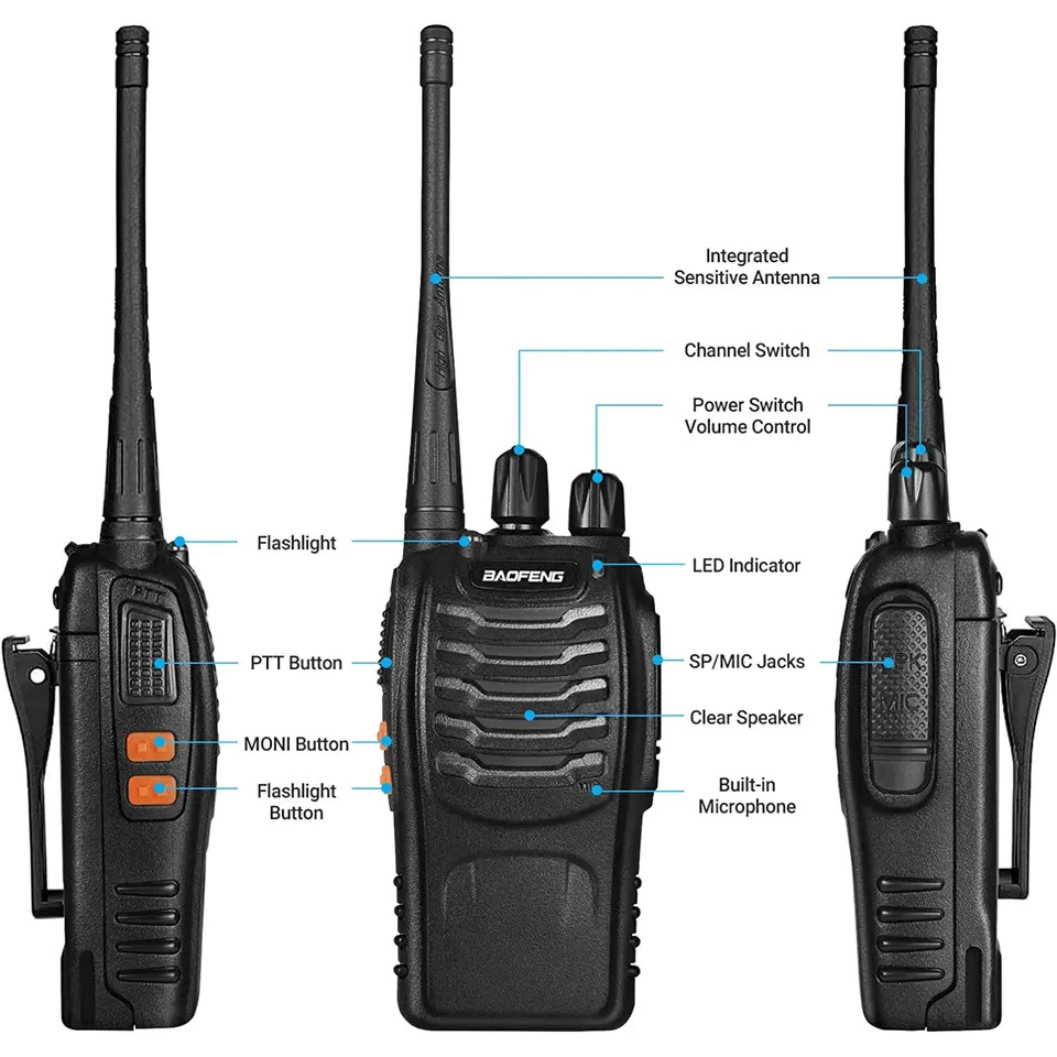 BAOFENG Walkie Talkie BF-888S - Image 6