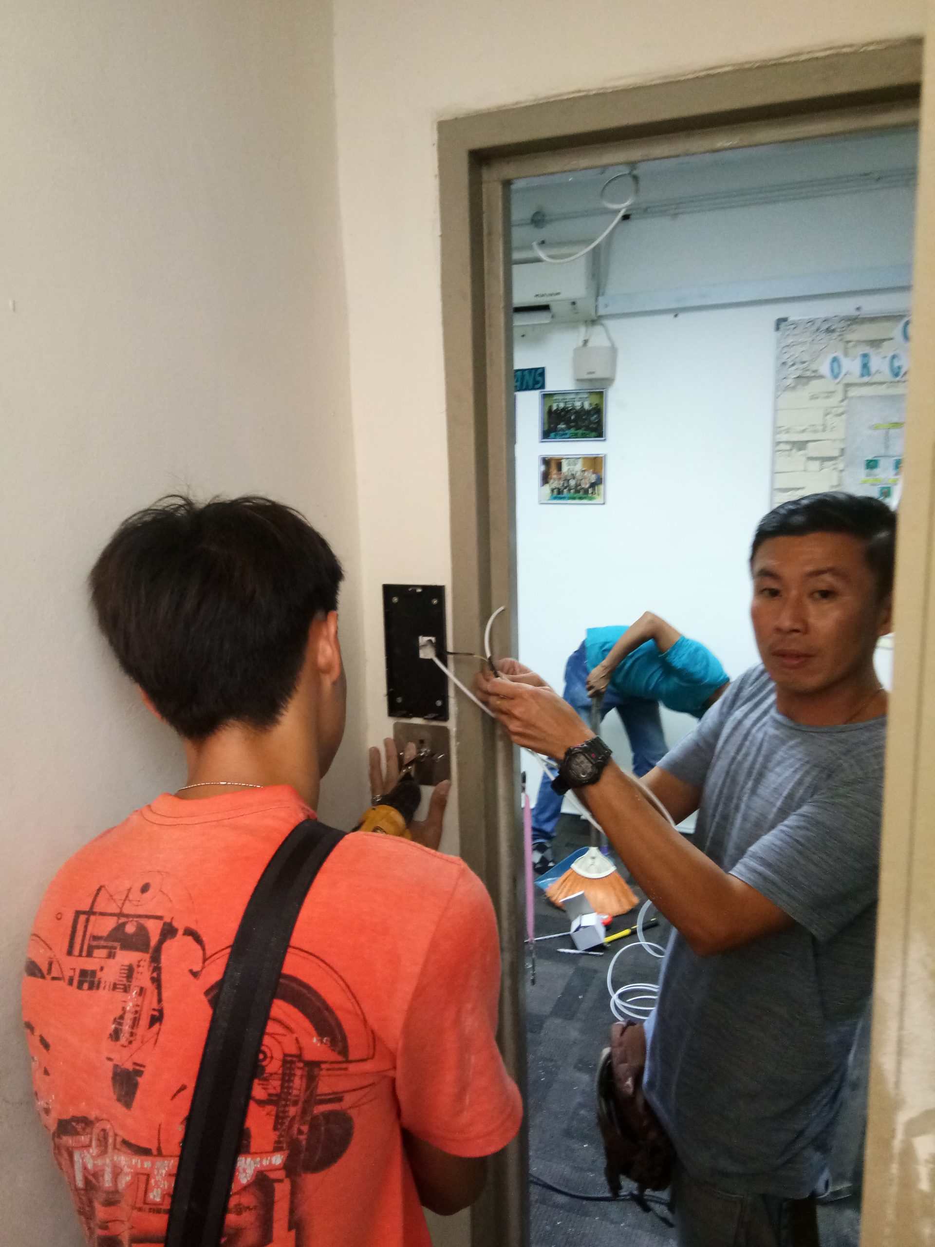 FingerTec R2 Installation