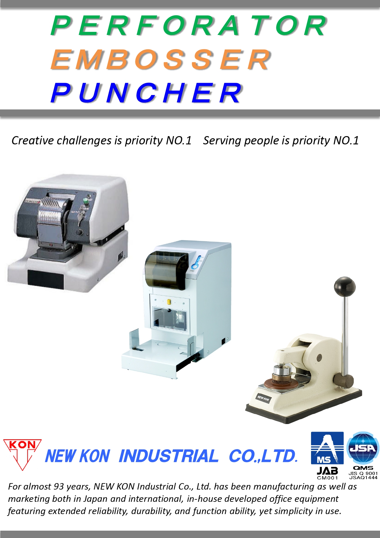 Heavy Duty Electric Hole Puncher NEW KON PN-50E