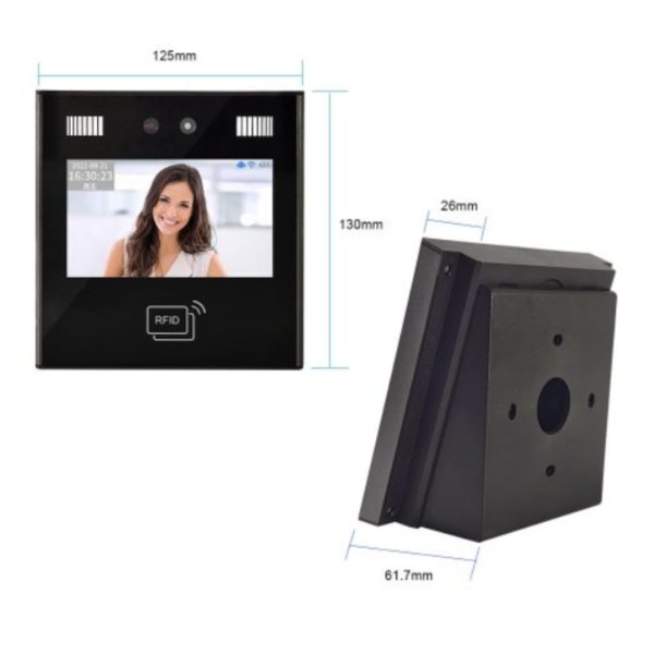 TIMETERA AI Face Recognition Time Attendance & Door Access System TT-51AI - Image 3