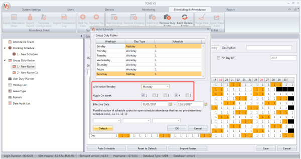 FingerTec Time Attendance Management Software TCMS V3 - Image 5