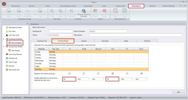 FingerTec Time Attendance & Access Control Management Software INGRESS - Image 7