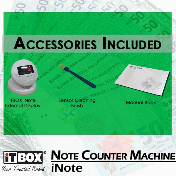 iTBOX Currency Counter Machine iNOTE - Image 6