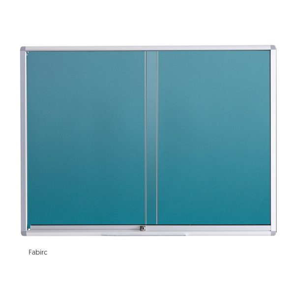 WriteBest Aluminium Frame Sliding Glass Cabinet - Image 3