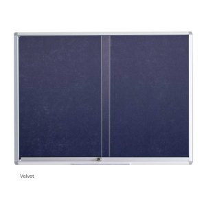 WriteBest Aluminium Frame Sliding Glass Cabinet