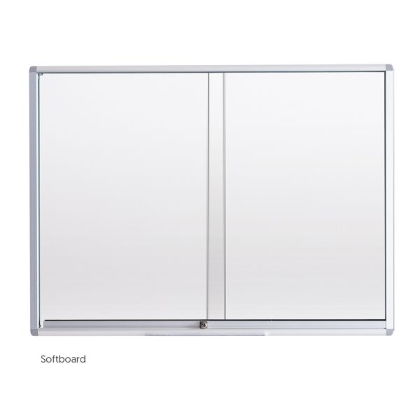 WriteBest Aluminium Frame Sliding Glass Cabinet - Image 5