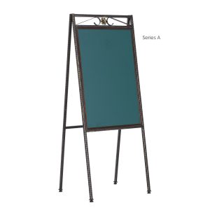 WriteBest Classic Metal Menu Board