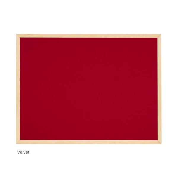 WriteBest Eco Wooden Frame Notice Board - Image 2