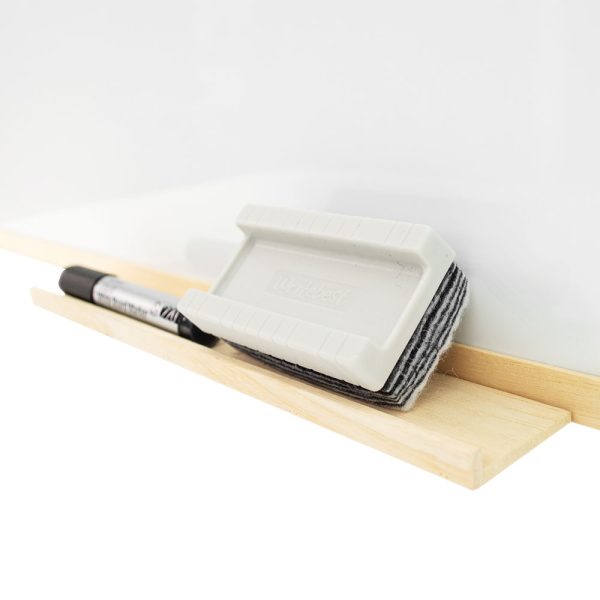 WriteBest Wall Mounted Eco Wooden Frame Whiteboard - Image 4