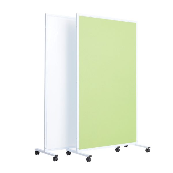 WriteBest Mono Dual Panel Display Panel & Whiteboard