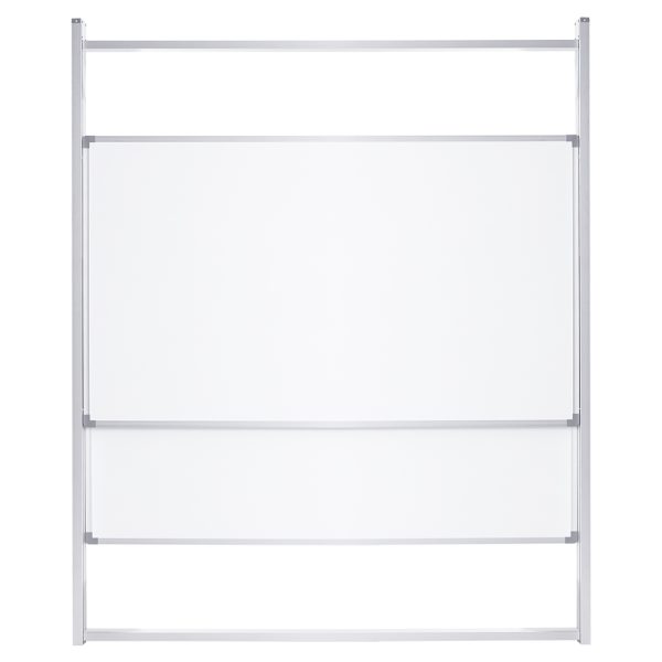 WriteBest Vertical Sliding Whiteboard System
