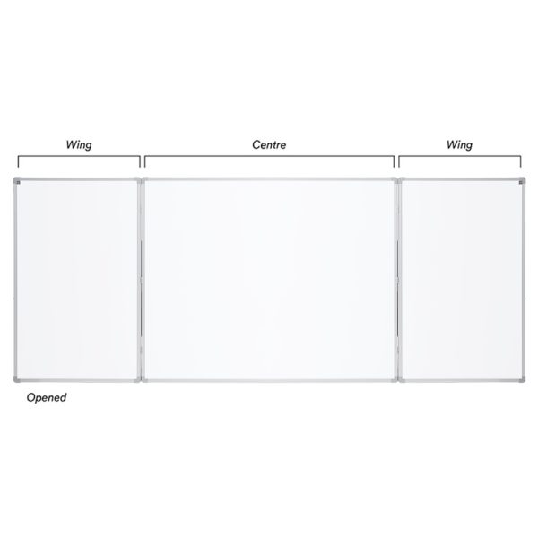 WriteBest Wing Sliding Whiteboard System - Image 2