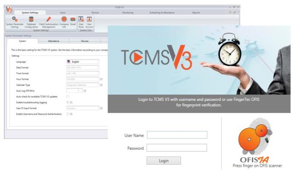 FingerTec Time Attendance Management Software TCMS V3 - Image 3