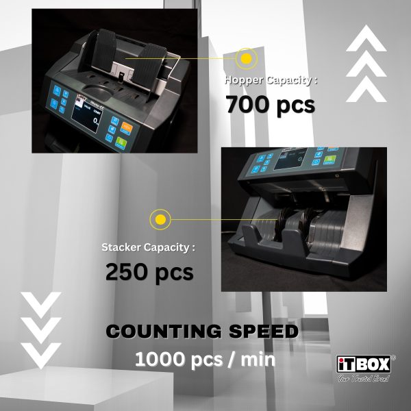 iTBOX Money Counting Machine iNote-CC - Image 4
