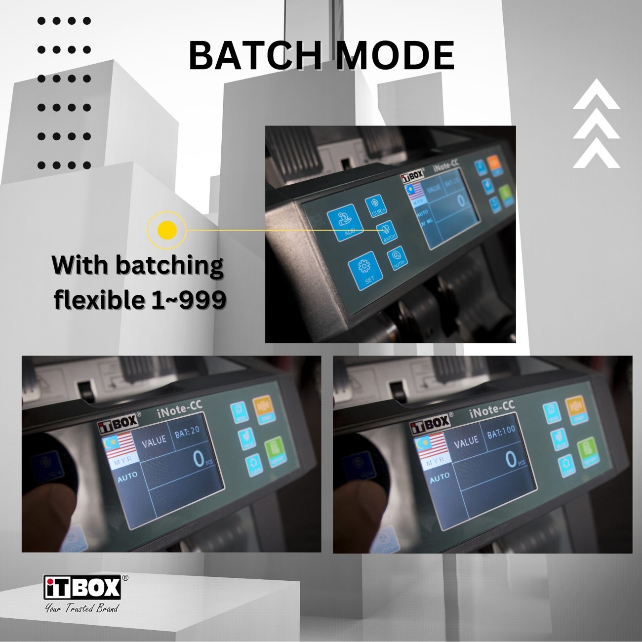 iTBOX Money Counting Machine iNote-CC Supplier Malaysia | iTBOX Money ...