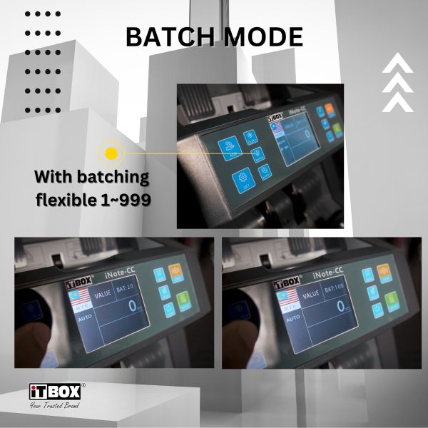 iTBOX Money Counting Machine iNote-CC - Image 10