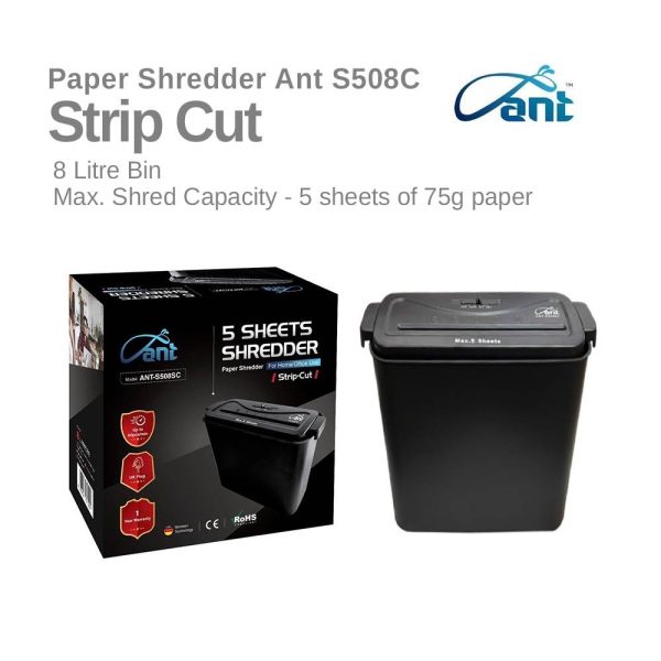 ANT Paper Shredder Machine ANT-S508SC - Image 3