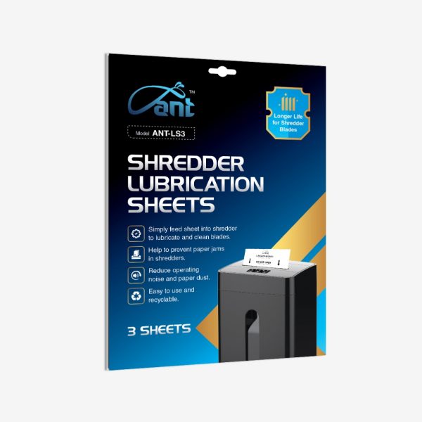 ANT Paper Shredder Lubrication Oil Sheet LS3