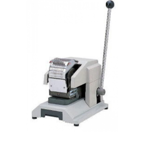 NEW KON Manual Pin Perforator Machine 208-905 (8 Digit Perforator - Double-Line)