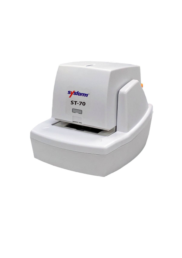 SYSFORM Auto Electric Stapler Machine ST-70