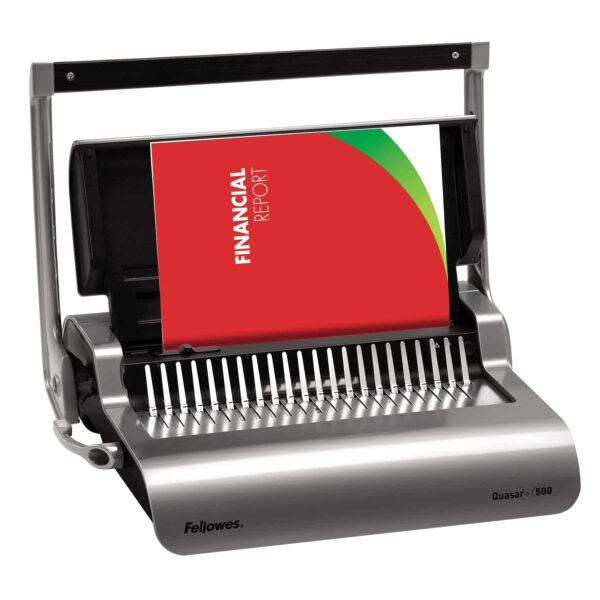 FELLOWES Manual Comb Binding Machine Quasar 500