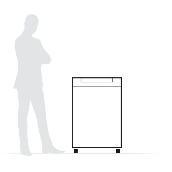 IDEAL Document Paper Shredder Machine 4003 SMC (Oiler) (Super Micro Cut 0.8 x 5mm) - Image 2