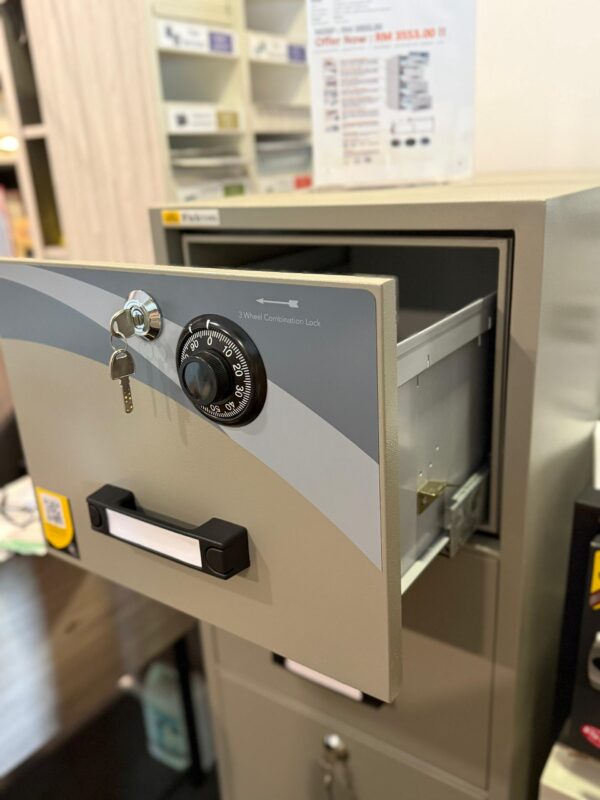 FALCON Fire Resistant Filling Cabinet (Individual Lock) FRC 4 (4 Drawers) - Image 5