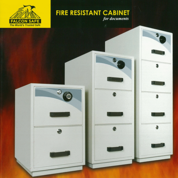 FALCON Fire Resistant Filling Cabinet (Individual Lock) FRC 4 (4 Drawers) - Image 6
