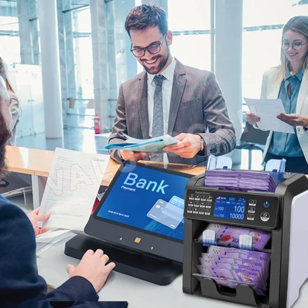 VALUESCAN Multi Currency Banknote Value Counting Machine NC-M2500B - Image 9