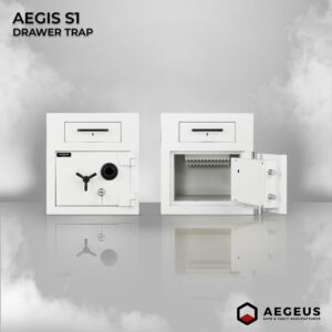 AEGEUS Night Deposit Home Safe AEGIS S1 Night Safe (Drawer Trap)