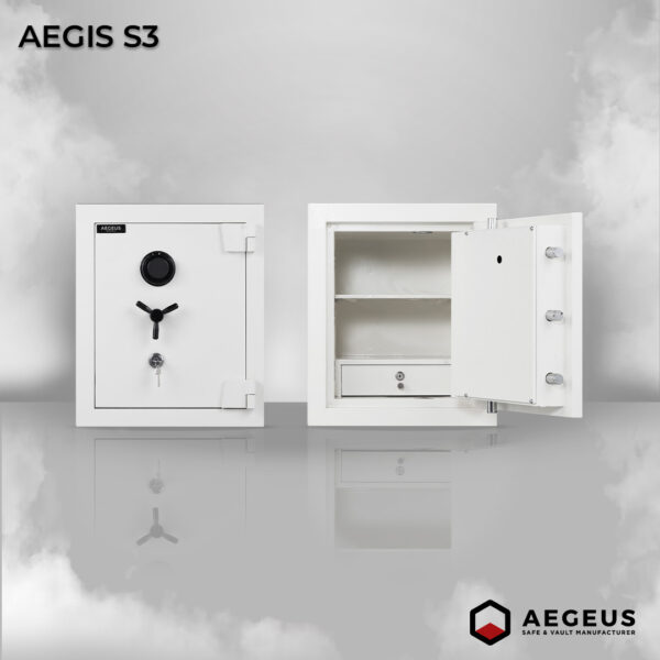 AEGEUS Fire Resistant Home Safe Box AEGIS S3