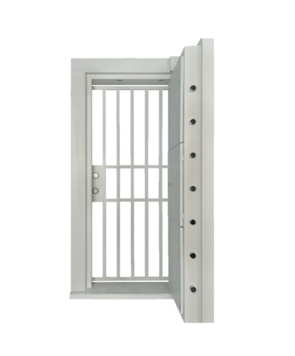 FALCON Strong Room Door Grille Gate - painted finish (2KL)
