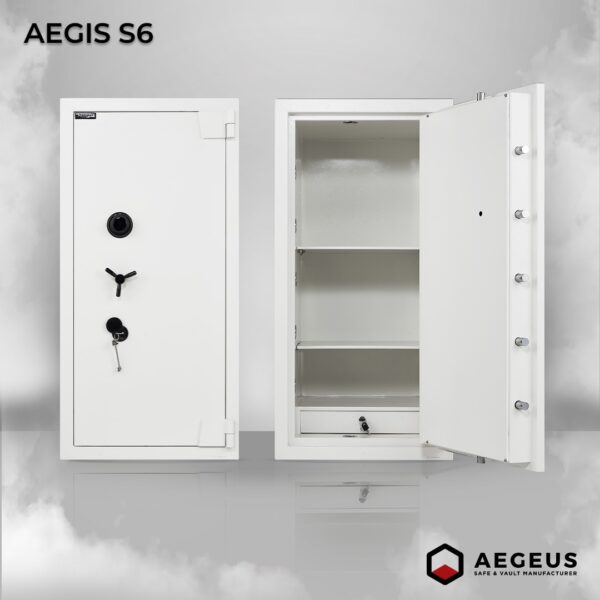 AEGEUS Fire Resistant Home Safe Box AEGIS S6