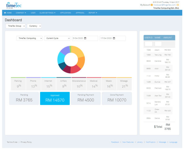 TimeTec Claim Management System (CLAIM) HR Mobile Apps & Cloud-Based - Image 9