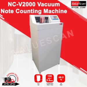 VALUESCAN Heavy Duty Floor Standing Vacuum Bank Note Counting Machine NC-V2000