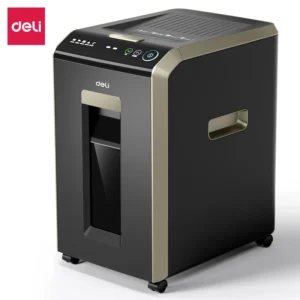 DELI Auto Feed Paper Shredder Machine ET089 (Cross-Cut 4 x 12mm)