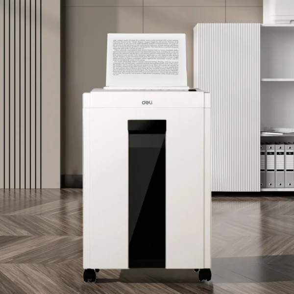 DELI Paper Shredder Machine ET095 (Micro-Cut 2 x 12mm) - Image 6