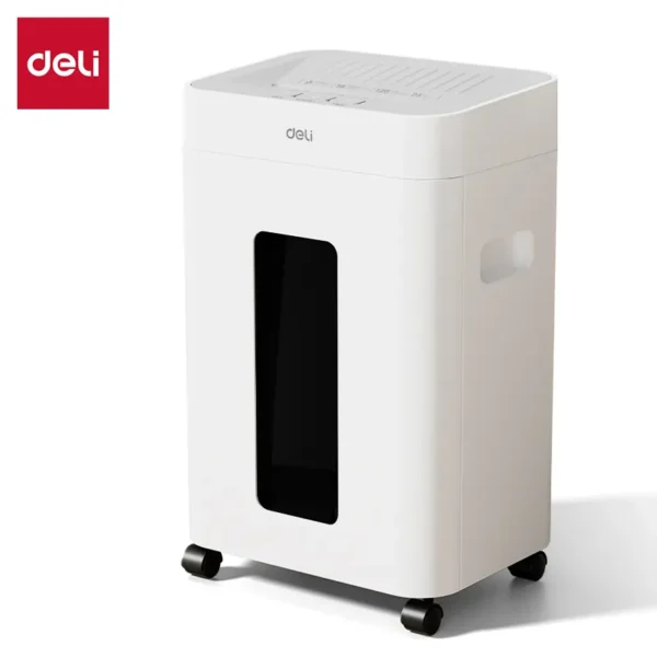 DELI Document Paper Shredder Machine ET048 (Cross-Cut 4 x 38mm) - Image 7