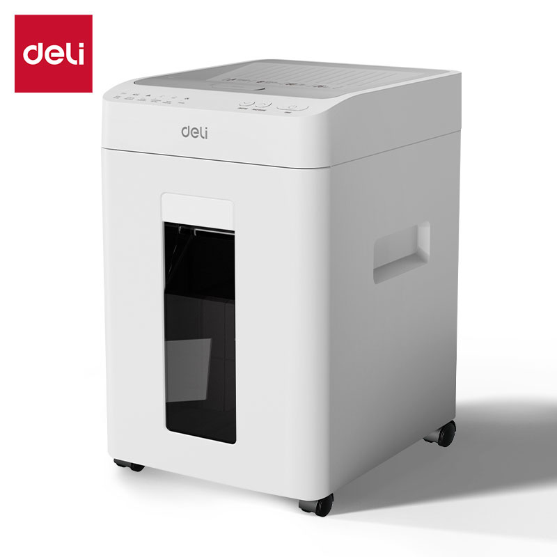 DELI Auto Feed Paper Shredder Machine ET081 (Micro-Cut 2 x 12mm)