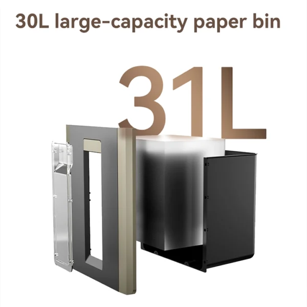 DELI Paper Shredder Machine ET099 (Cross-Cut 4 x 30mm) - Image 2