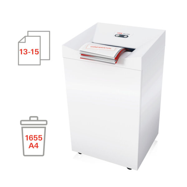HSM Heavy Duty Paper Shredder Machine Pure 630CC (Cross-Cut 1.9 x 15mm) - Image 2