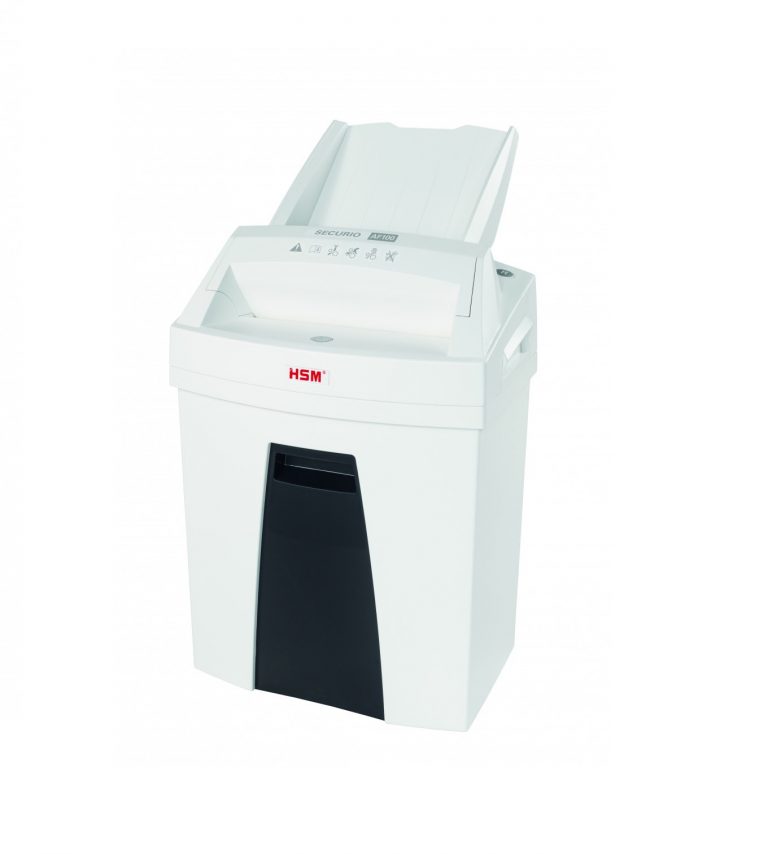 HSM AutoFeed Paper Shredder Machine Securio AF100C (Cross-Cut 4 x 25mm)