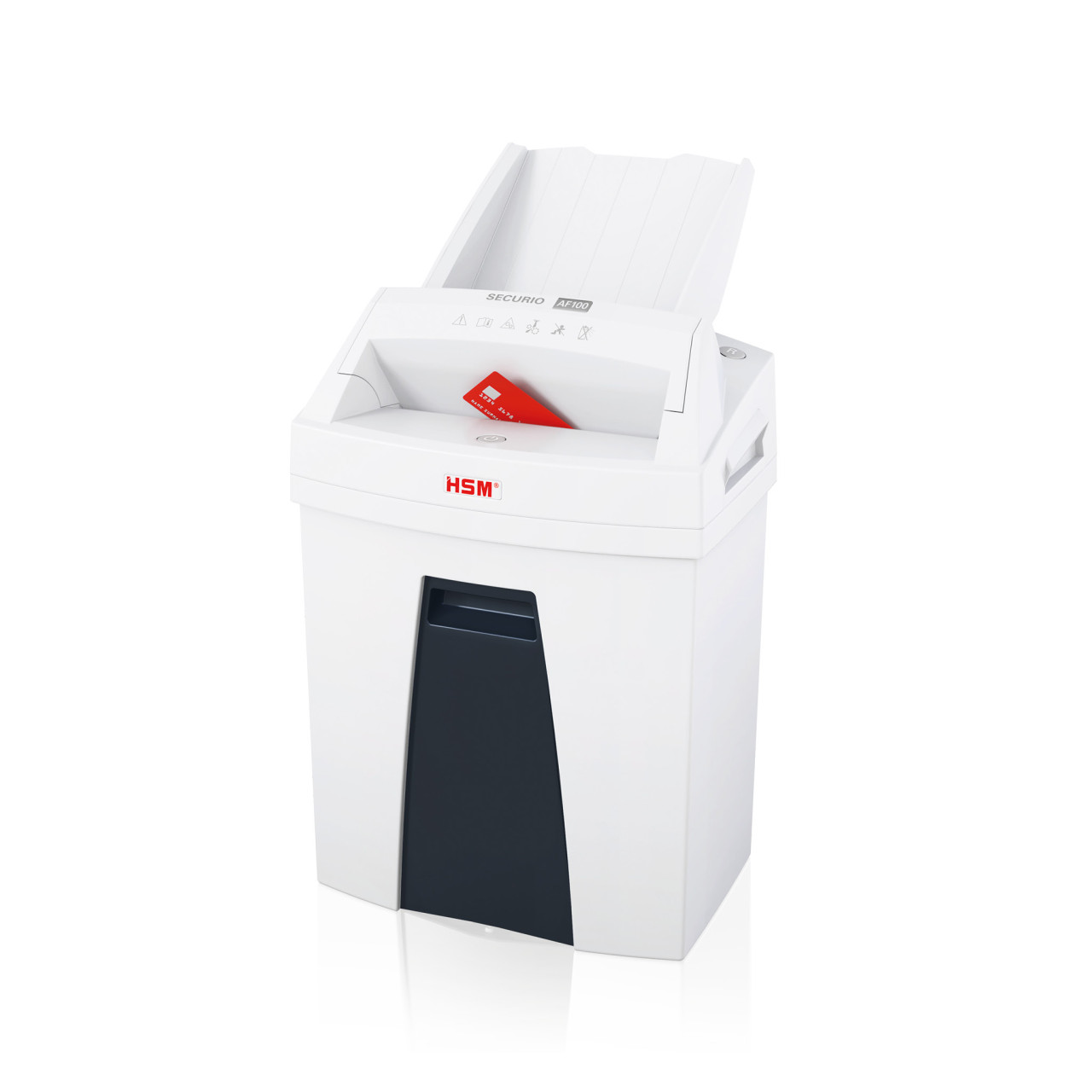 HSM AutoFeed Paper Shredder Machine Securio AF100C (Cross-Cut 4 x 25mm) - Image 7