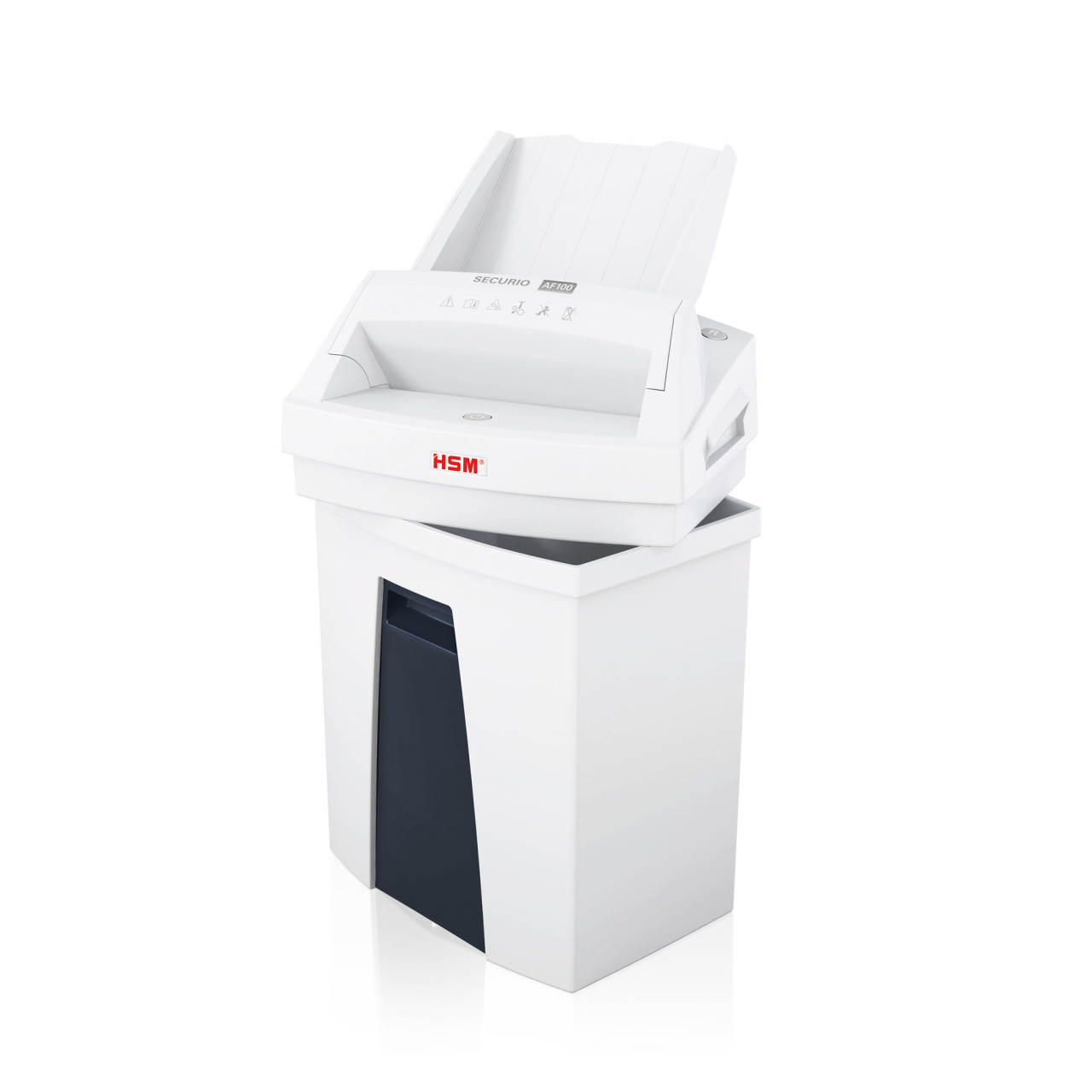 HSM AutoFeed Paper Shredder Machine Securio AF100C (Cross-Cut 4 x 25mm) - Image 8