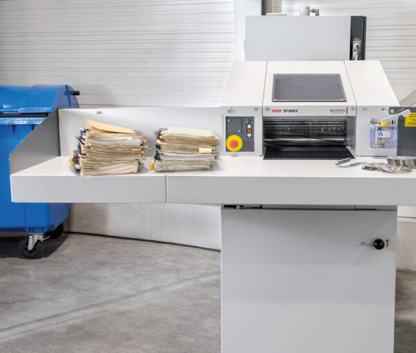 HSM Industrial Paper Shredder Machine FA 400.2SS (Straight-Cut 5.8mm) - Image 7
