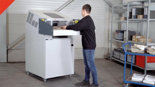 HSM Industrial Paper Shredder Machine FA 400.2SS (Straight-Cut 5.8mm) - Image 3
