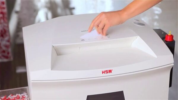 HSM Heavy Duty Paper Shredder Machine Securio B34S (Straight-Cut 5.8mm) (DISCONTINUED) - Image 2