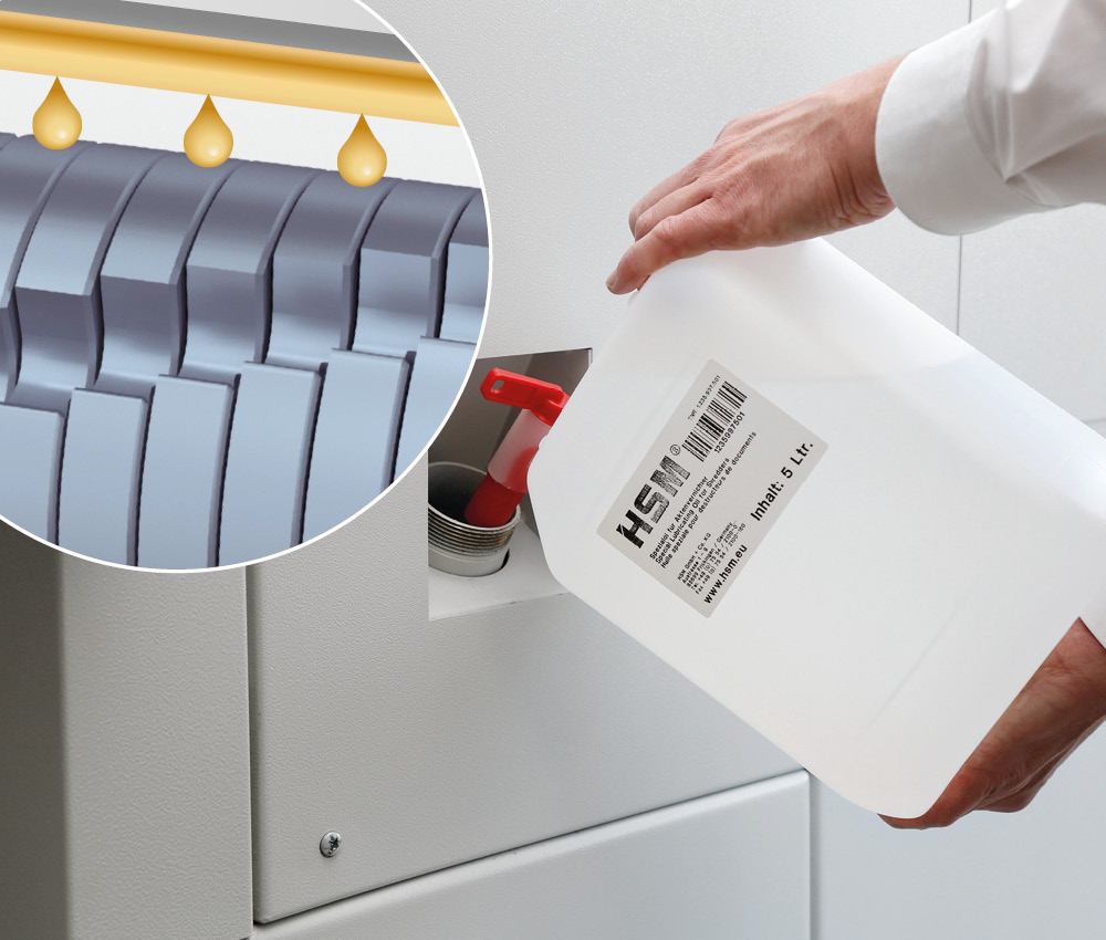 HSM Powerline Shredder Machine Baler Combination SP 5080 CC (Cross-Cut 3.9 x 40mm) - Image 11