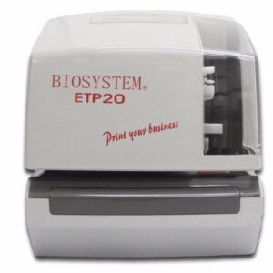BIOSYSTEM Time & Date Stamping Printer Machine ETP20 (Big Color Screen)