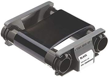 BADGY CBGR0500K Black Monochrome Ribbon (500 Prints) - Image 2